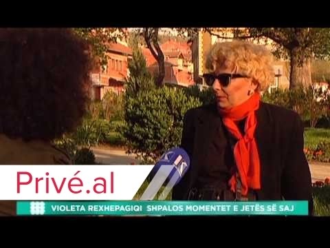 Violeta Rexhepagiqi shpalosë momentet e jetës së saj