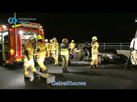 Twee doden bij ongeval A50 Heteren