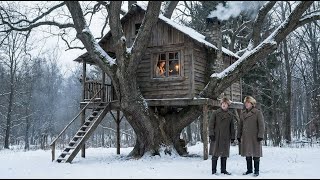 Kicked Out At 16, She Built a Tree House Everyone Mocked, Until The Winter Came