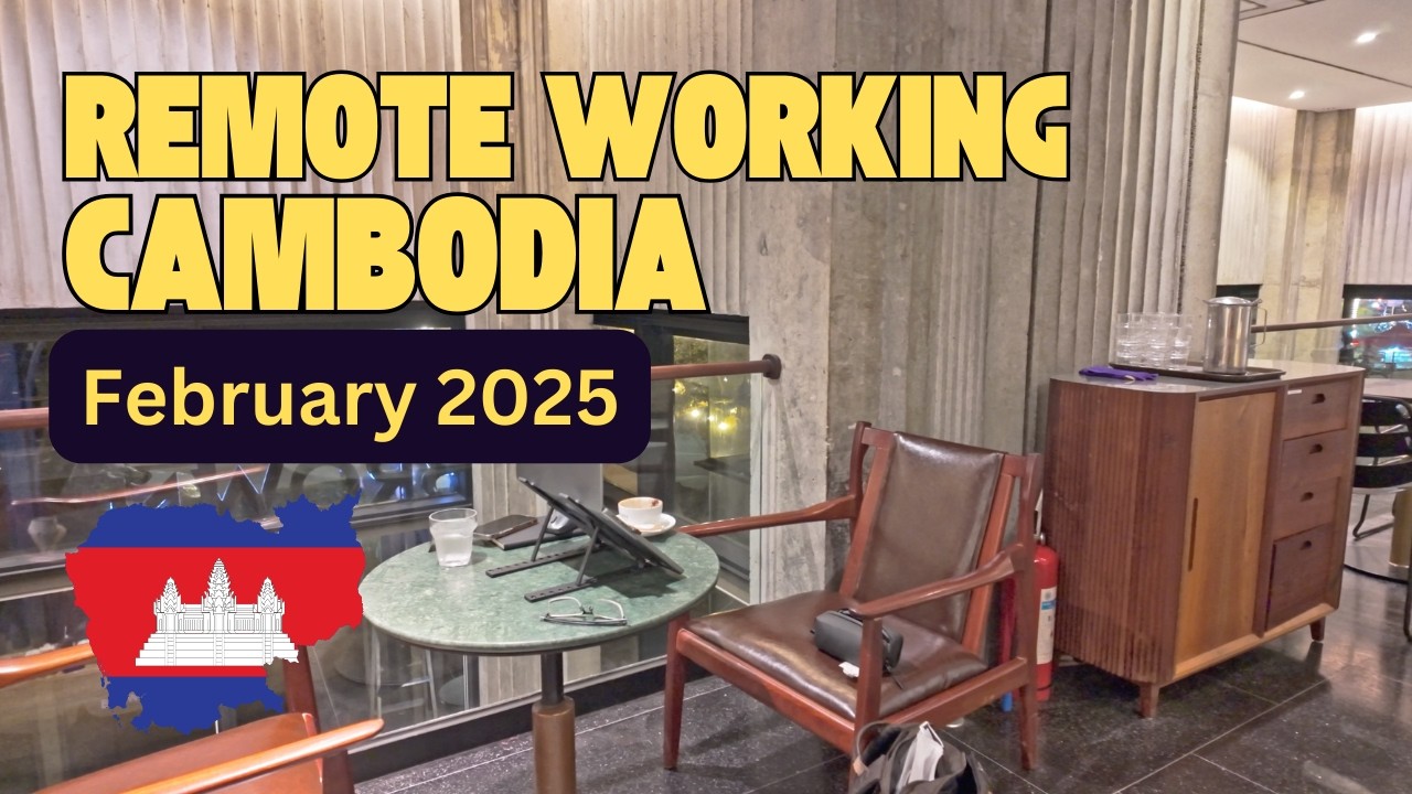 🇰🇭Best Coffee Shops for Remote Work in Cambodia