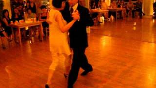 Alejandro Hermida and Nayla Vacca Farewell Milonga Hong Kong Sept 18 2010 Finale With Kamping
