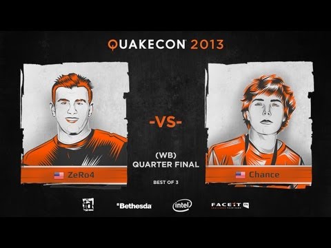 QuakeCon 2013: (WB) Quarter finals - ZeRo4 vs. chance