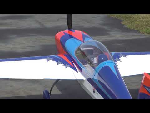 Electric EF 104" Extra 300 Flies Two Advanced IMAC Sequences - Part 1 Pre-Flight