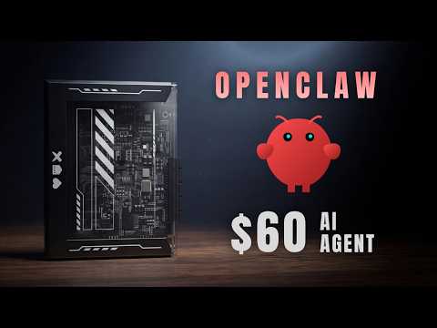 Vídeo do agente de IA local OpenClaw a correr no ZimaBlade