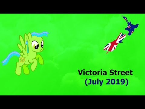 Look Around Wellington NZ - Victoria Street at Wellington CBD (July 2019)