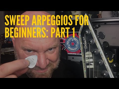 Sweep Arpeggios for Beginners (1 of 3): Two Simple Variations of Sweep Arpeggios