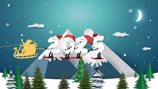 Wish You A HAPPY NEW YEAR 2025  Goodbye 2024, Welcome 2025