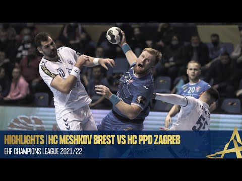 HIGHLIGHTS | HC Meshkov Brest vs HC PPD Zagreb | Round 7 | EHF Champions League 2021/22