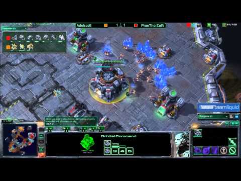 Game 3 - Prae.ThorZaIN (T) vs Mill.Adelscott (P) - TeamSpeak TL SC2 Open #12 Final