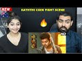 Kathi Kaththi Movie Scenes Kaththi Coin Fight Scene Reaction Vijay Best Mass Scene BGM
