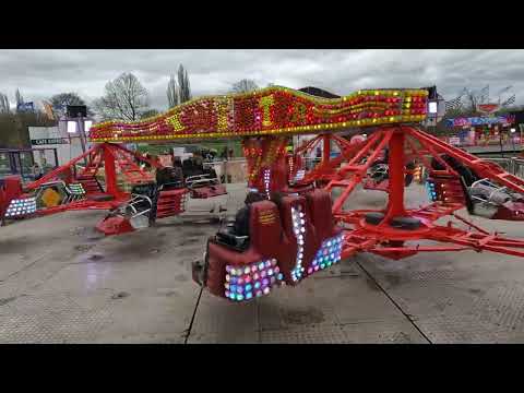 James Evans Twister Paybox view @ Derby Easter Fair 01/04/2023