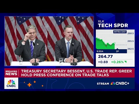 U.S.-China tariff pause extension not final until Trump signs off, trade negotiators say