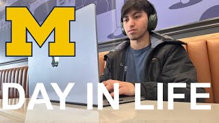 DAY IN LIFE at University of Michigan | Engineering| UniVlog #5| Dylan