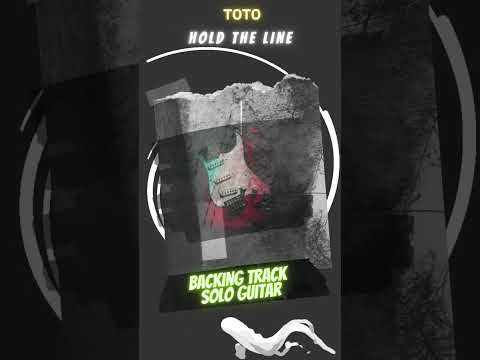 Toto Hold The Line  Backing Track Solo #shorts #toto