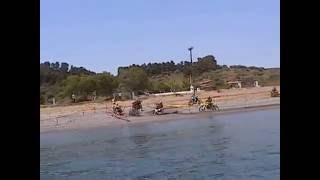 preview picture of video 'Vasilika Beach Evoia Greece  Motocross 2009'