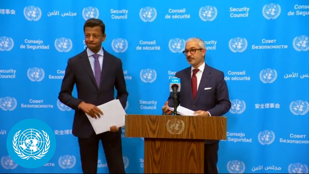Bahrain & UAE on Iran - Joint Security Council Media Stakeout | United Nations