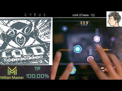 【Cytus II】cold (Chaos 12) MM TP100!!【ロボへ冷却】#Cytus2 #CytusII