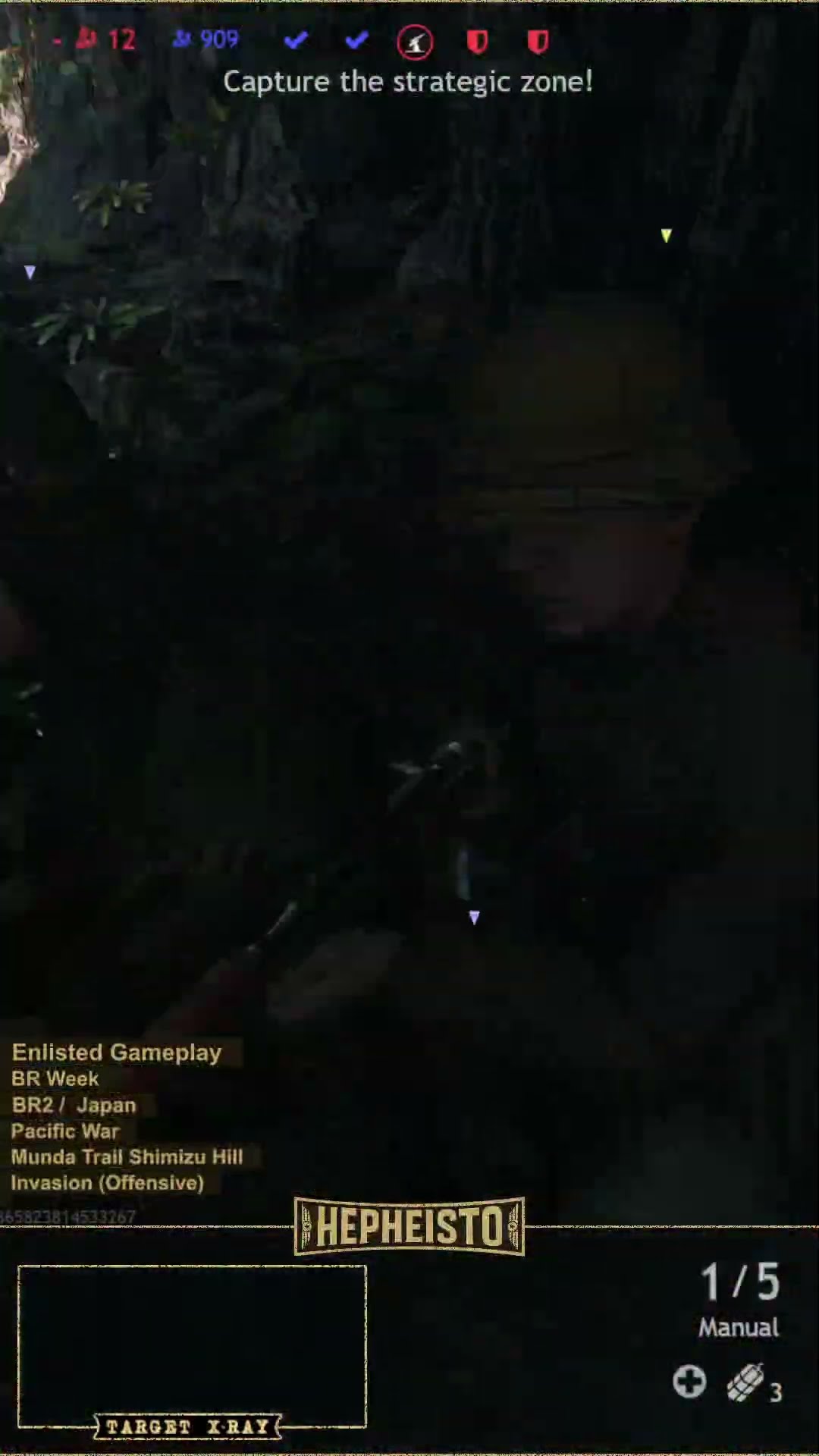 Anti Tank Gunner eliminates Tank M5A1 with Type 4 70mm AT