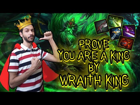Dota 2: Wraith King Tank or Carry?👑🗡️🛡️