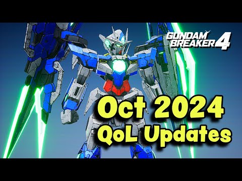 The Quality of Life Updates We Wanted - October 2024 Patch (Gundam Breaker 4)
