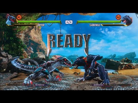 Killer Instinct - Riptor Vs Sabrewulf