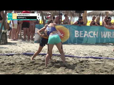 Round 2 Women's BW - 60 kg: S. MARCHENKO (UKR) v. L. DUPINAY (FRA)