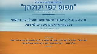 ''תפוס כפי יכולתך'' - הרב שלמה לוינשטיין שליט''א (פרשת שלח לך) (הרב שלמה לוינשטיין) - התמונה מוצגת ישירות מתוך אתר האינטרנט יוטיוב. זכויות היוצרים בתמונה שייכות ליוצרה. קישור קרדיט למקור התוכן נמצא בתוך דף הסרטון ''תפוס כפי יכולתך'' - הרב שלמה לוינשטיין שליט''א (פרשת שלח לך) (הרב שלמה לוינשטיין) - התמונה מוצגת ישירות מתוך אתר האינטרנט יוטיוב. זכויות היוצרים בתמונה שייכות ליוצרה. קישור קרדיט למקור התוכן נמצא בתוך דף הסרטון