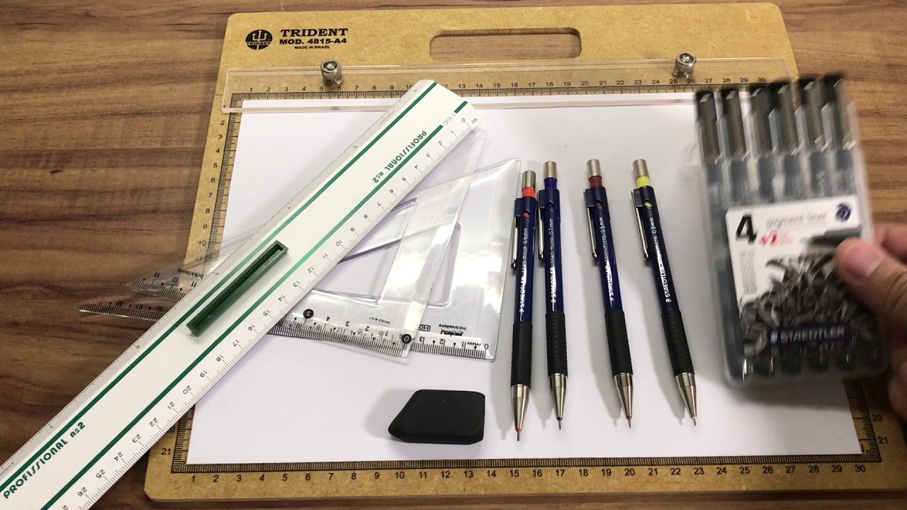 Desenho Técnico - Aula 01 - material