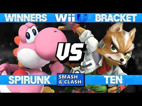 Smash 4 Wii U - Spirunk (Yoshi) vs Ten (Fox) - S&C 17 Winners