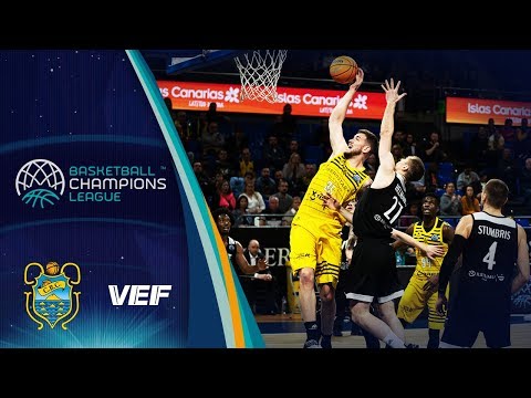 Iberostar Tenerife v VEF Riga - Full Game - Basketball Champions League 2019-20