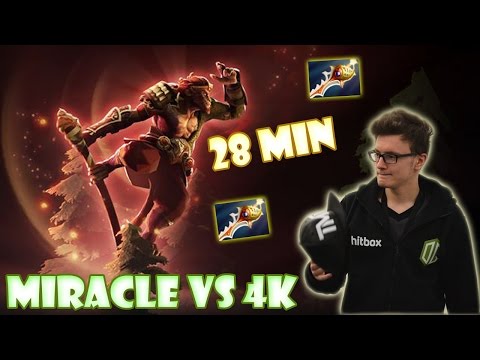 Miracle vs 4K MMR — Easy Divine Dota 2