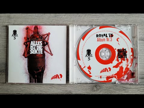 ROYAL TS - A.i.d.S. Alles ist die Sekte - Album Nr. 3 (Sido, B-Tight) CD UNBOXING (2003) Aggroberlin