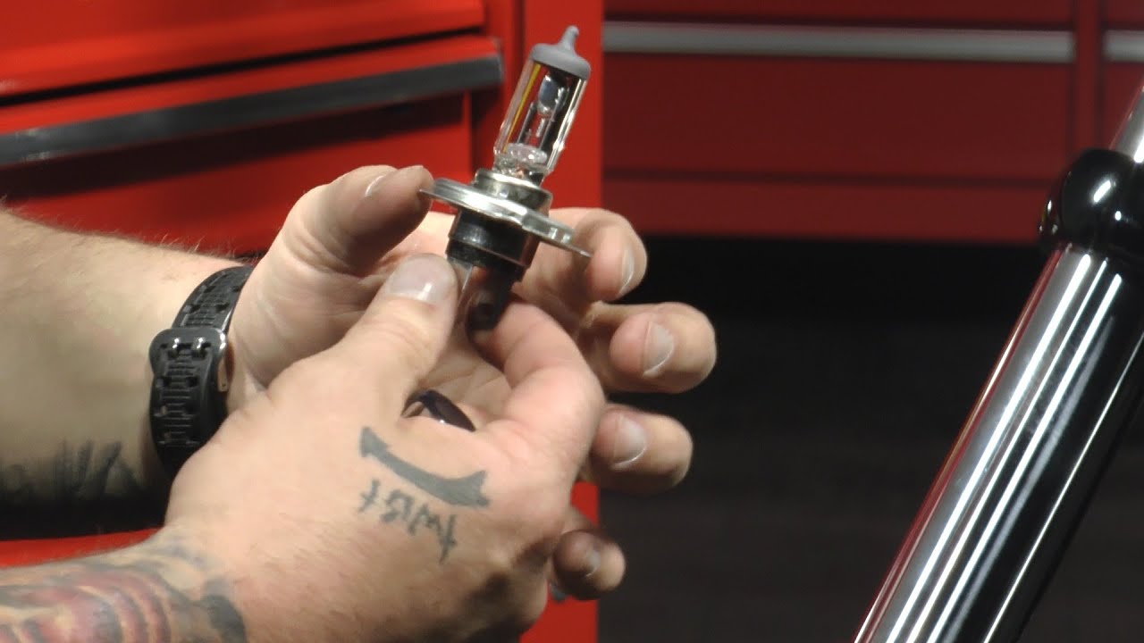 Replace an H4 Headlight Bulb on Harley-Davidson by J&P Cycles