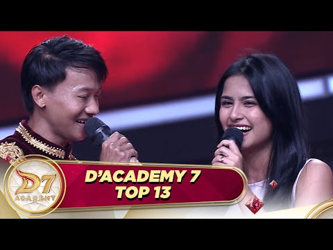 Malu-Malu Gemes! Robi & Jihan Lida Duet “Pertemuan” Bikin Studio Heboh! | D’Academy 7 Top 13