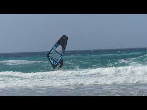 Windsurfing: Playa de Traba, Galicia, Spain, 4/07/2022