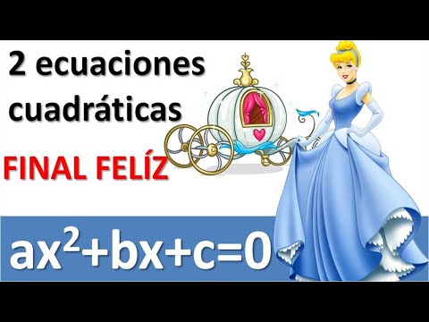DOS ECUACIONES DE SEGUNDO GRADO CON FINAL FELIZ❤️