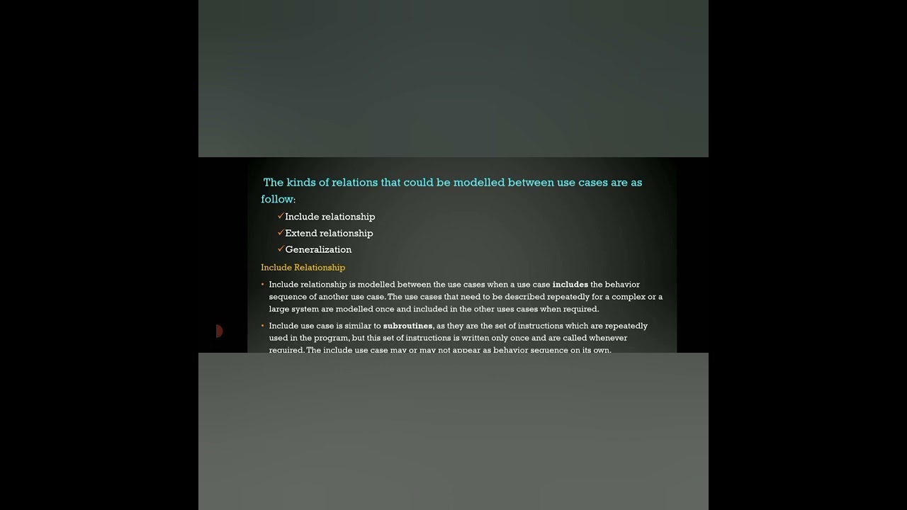 CS-8592/OOAD /UNIT 1/USECASE MODELLING