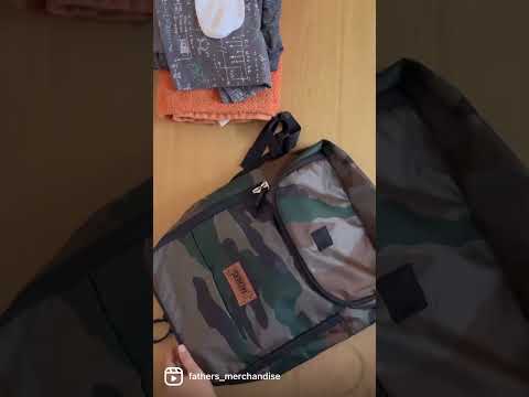 Army green and black camouflage fabric smart sports utility ...