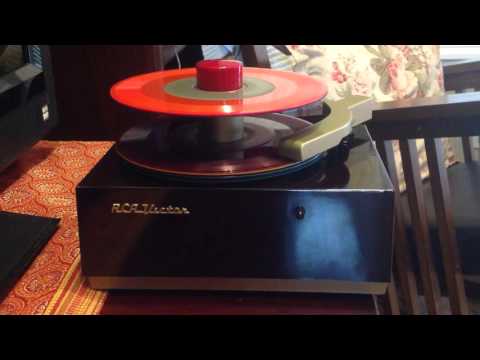 RCA Victor Color Coded 45 rpm Records Colored Vinyl On 1949 9JY Player