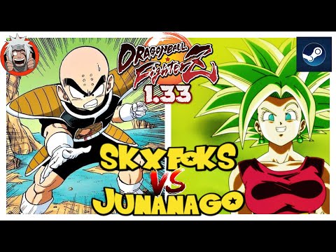 DBFZ skxfoks vs Ju_NanaGo (Jiren, Ginyu, Krillin) vs (GogetaSS4, Kefla, A17)
