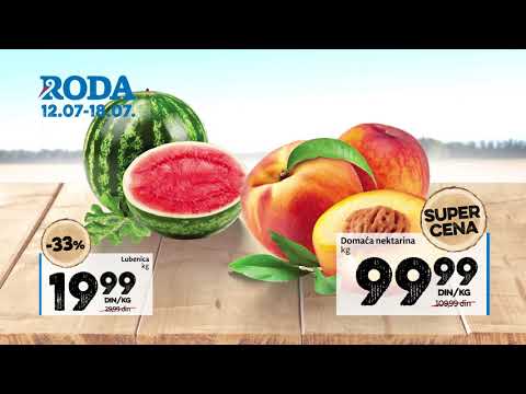 Roda katalog 12.07 - 18.07.2018.