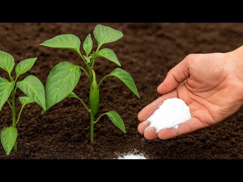 Just 1 tablespoon and peppers will grow overnight! You won't be able to harvest them!!!