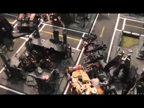 Orks vs Iron Hands (New Terrain)