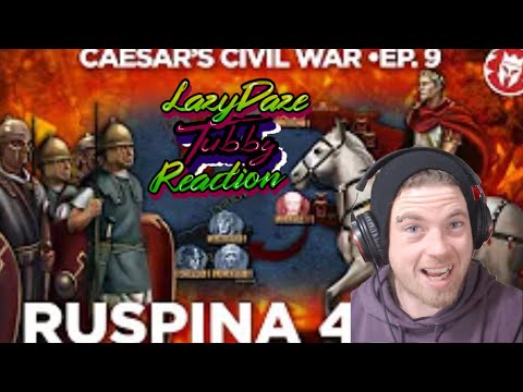 HISTORY FAN REACTION Caesar in Africa - Battle of Ruspina 46 BC - Roman DOCUMENTARY - LAZYDAZE TUBBY