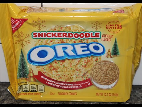 Snickerdoodle Oreo Cookies Review