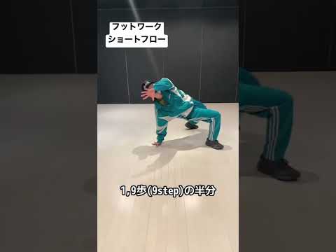 フットワークの小ネタ　#shorts #bboy #footwork #フットワーク #毎日投稿 #ブレイクダンス