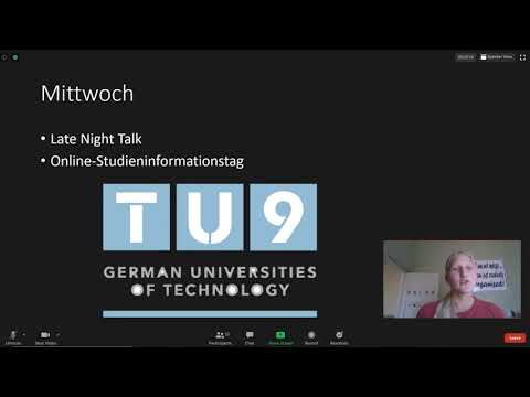TU9-ING-Woche: DHPS-Abiturientin Tanja Reiff berichtet - Report by Gr.12 learner Tanja Reiff