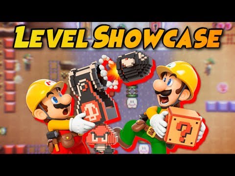 Flickering Frustration/Snowy Switch Scuffle -  Super Mario Maker 2 Level Showcase!