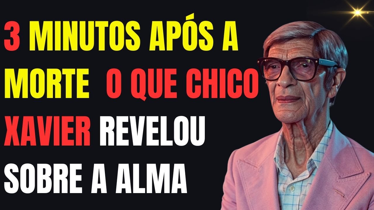 3 Minutos Após a Morte: O Que Chico Xavier Revelou Sobre a Alma