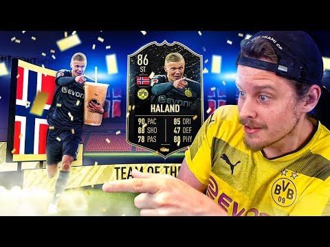 THIS CARD IS EXTINCT! 86 INFORM ERLING HALAND PLAYER REVIEW! FIFA 20 Ultimate Team